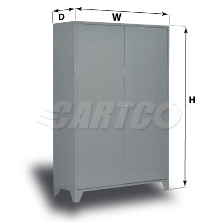 Gabinete de Lamina 2 Puertas 3 Cajones 3 Repisas Ajustables modelo GE