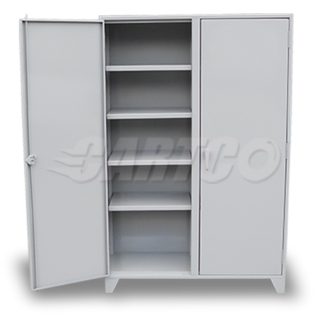 Gabinete de Lamina 2 turnos 8 Repisas Ajustables modelo GH