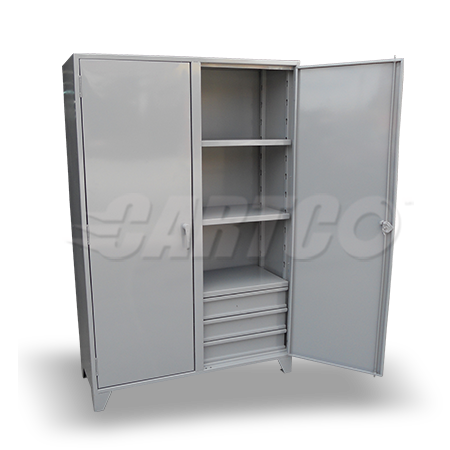 Gabinete 2 Turnos 6 Cajones 4 Repisas Ajustables modelo GI