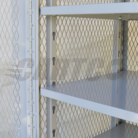 Gabinete de Malla 2 Puertas 4 Repisas Ajustables modelo HA